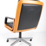Leather office chair by Eugen Schmidt