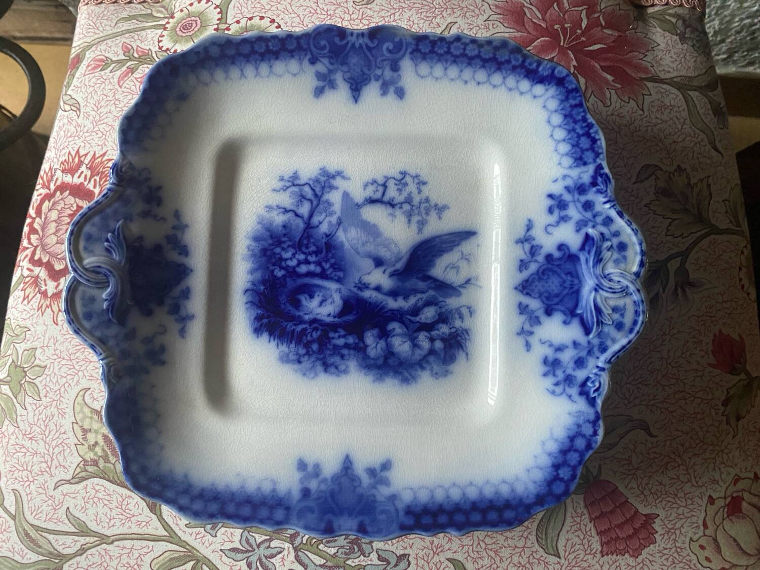 Villeroy and Boch XIX square dish, India model