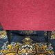 Fauteuil vintage rouge et noir 1960