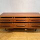 Mid Century Retro Vintage Teak Sideboard 1960s  6 Drawer Storage Stylish