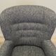 Grey armchair, Scandinavian design, production: Denmark
