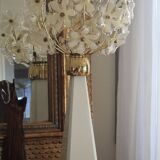 Ceramic lamp & flower lampshade