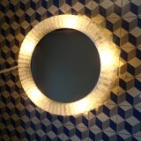 Retractable illuminated Hillebrand mirror