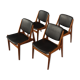 1960s dining chairs, Arne Vodder