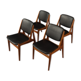 Chaises à manger d'Arne Vodder, années 1960