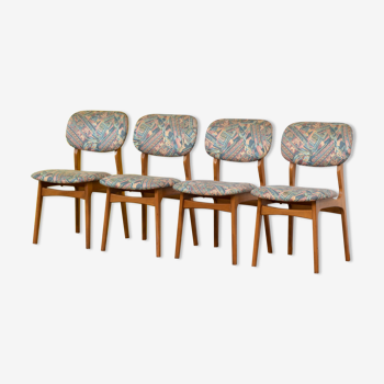 Series of 4 Vintage Scandinavian Chairs – 45 cm