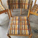 Set de 4 chaises Baumann, années 70