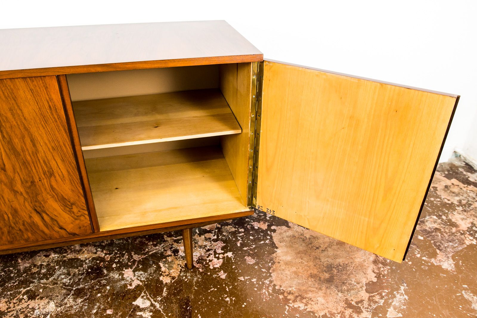 Vintage sideboard by Łódzkie Fabryki Mebli, Poland 1970s