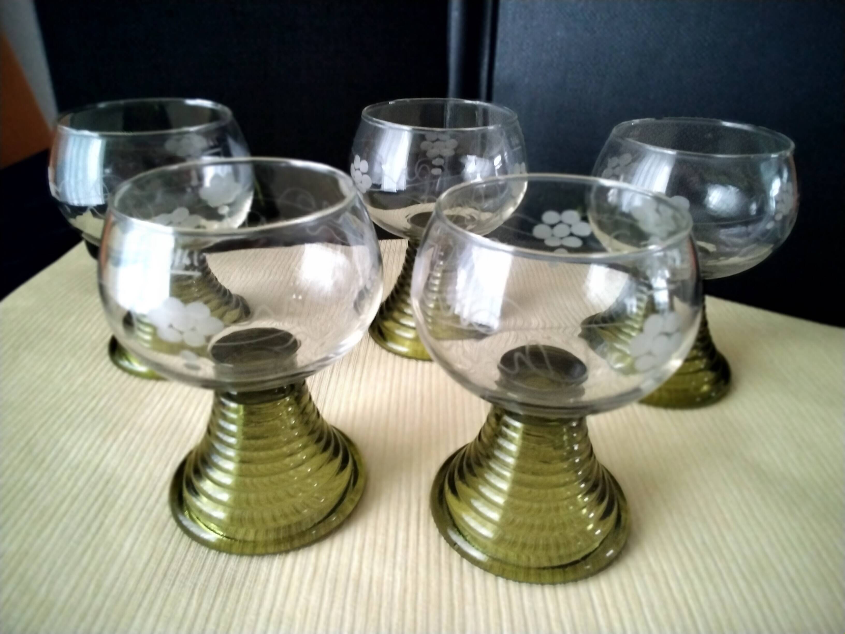 5 Large Alsace wine tasting glasses 250 ml