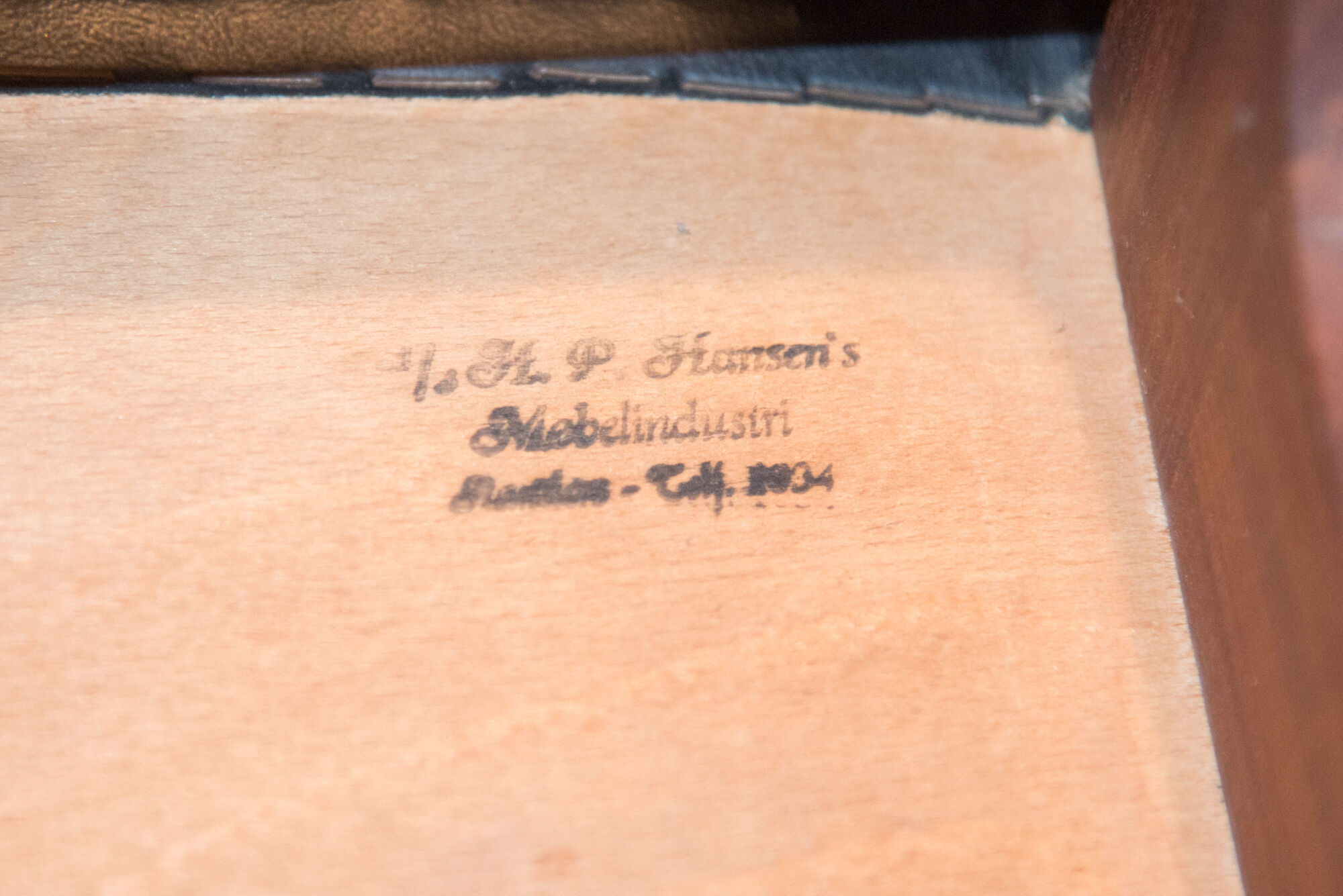 Series of 5 HP Hansen chairs for Mobelindustri