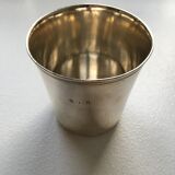 Silver metal cup
