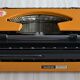 Brother deluxe 262tr orange mechanical typewriter