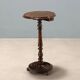 Petite table ancienne en hêtre teinté noyer, Italie, XXe siècle