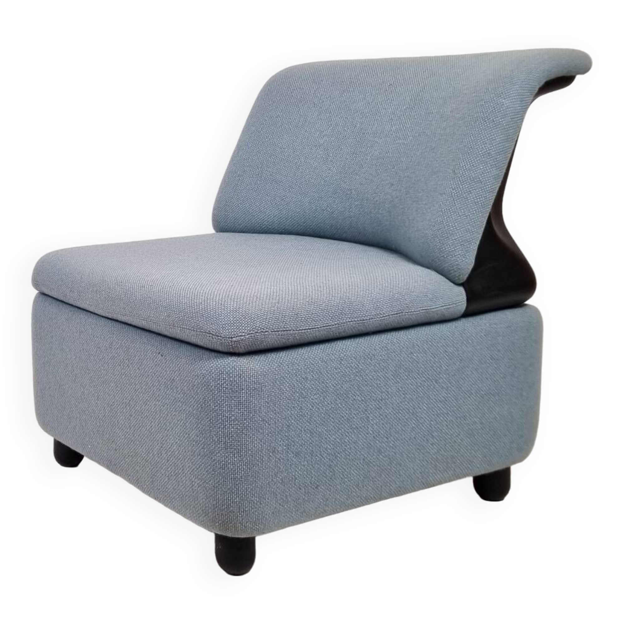 Vintage 1980s chaise lounge