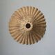 Vintage rattan wicker lampshade pendant light, handmade bohemian