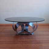Table basse vintage par Knut Hesterberg, années 1960