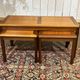3 tables gigognes en teck, années 1970