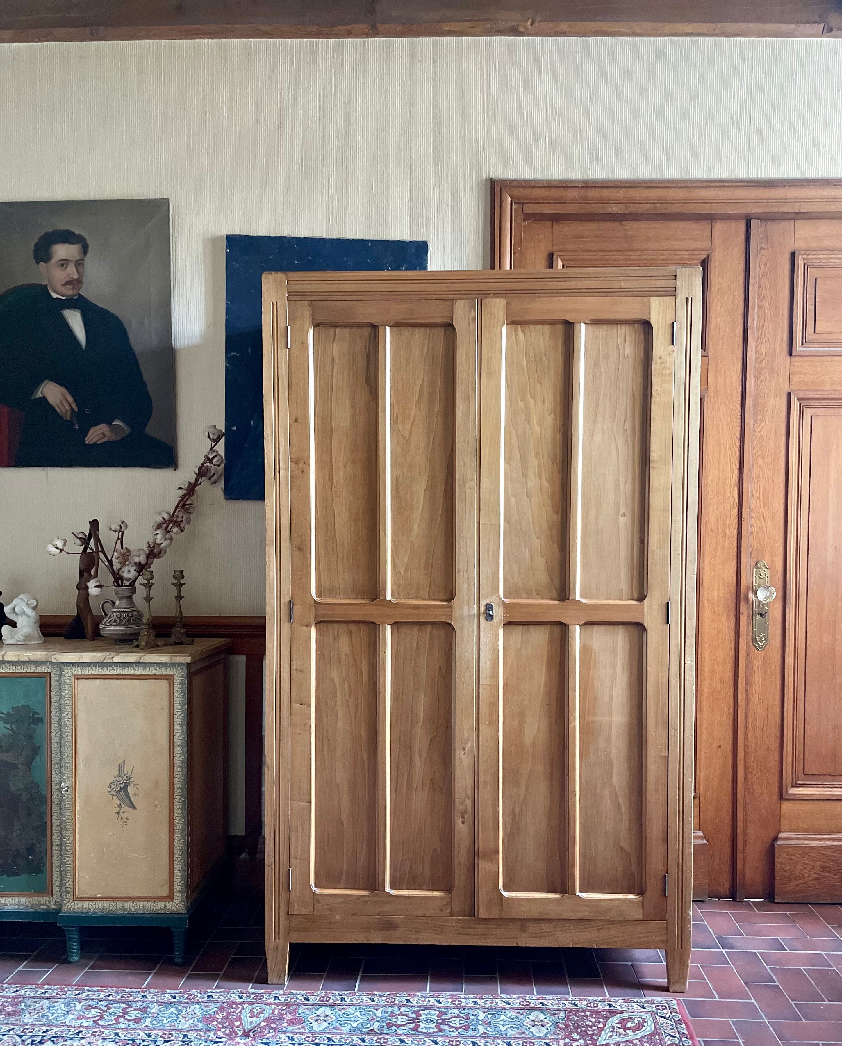 Old parisian wardrobe