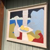 Painting on panel
