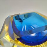 Cendrier sommerso en verre de murano