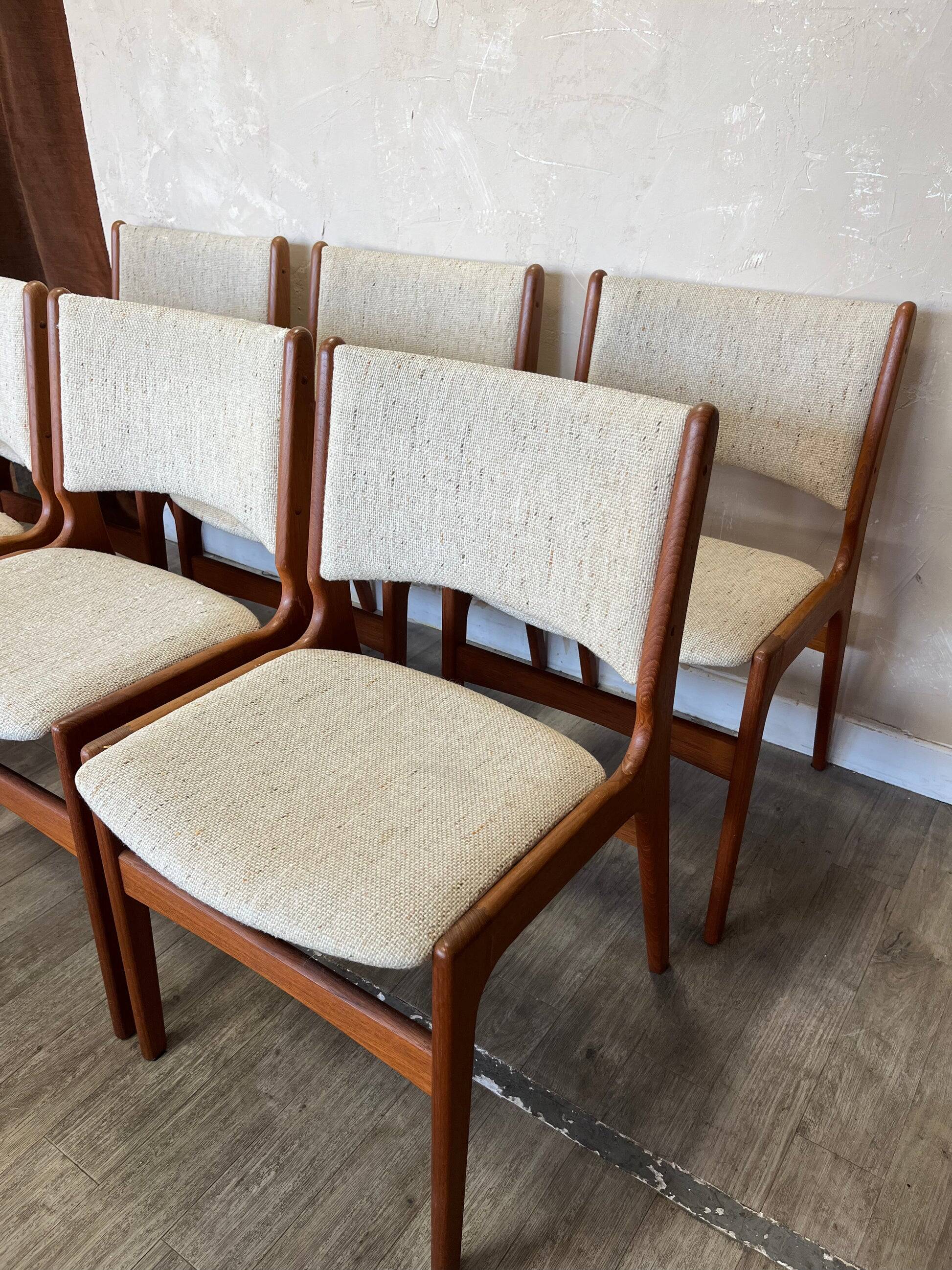 Scandinavian chairs Erik Buck 1960