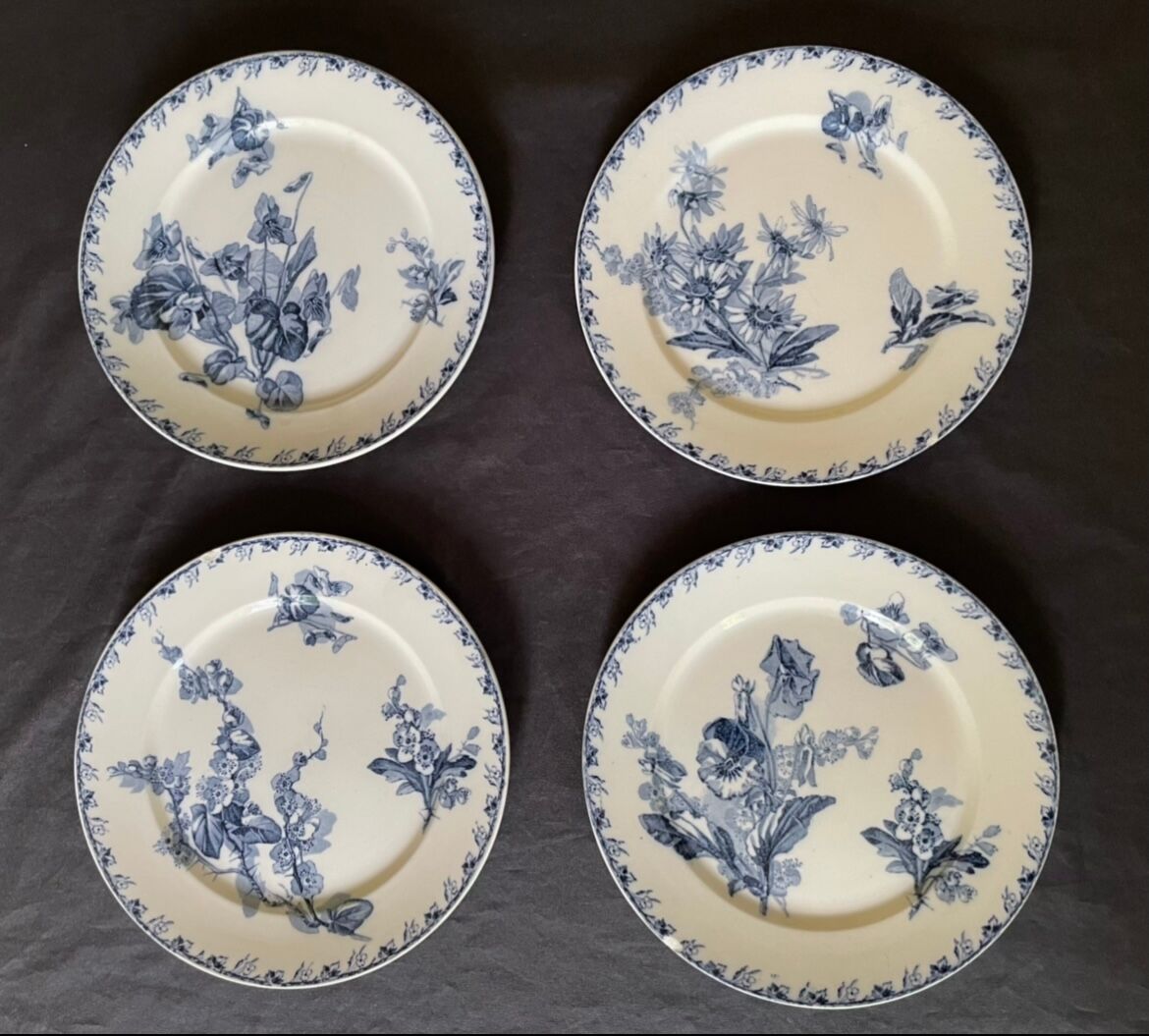 Dessert plates Sarreguemines model Stella