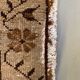 Vintage turkish rug 250x157 cm shabby distressed carpet large