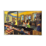 Educational poster "LA POSTE" and "CHEZ LE DENTISTE"