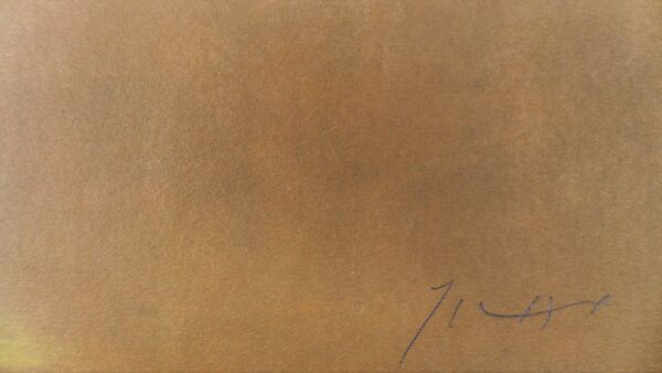 Lithographie originale signée et justifiée au crayon Larraz Julio The Poet King 2007