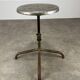 Tabouret d'atelier réglable style industriel