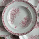 Set of 8 hollow plates - Onnaing Moisson Terre de fer