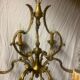 Bronze chandelier 6 branches