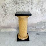 Vintage rattan column