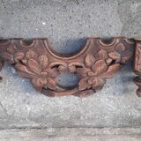 Wooden pediment