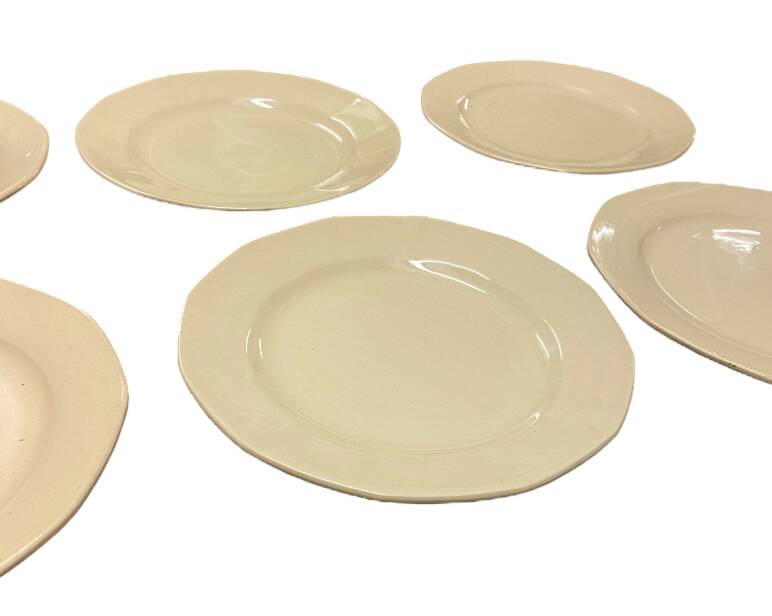 Digoin dessert plate set