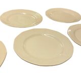 Digoin dessert plate set