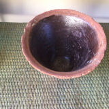 Brutalist resin pot