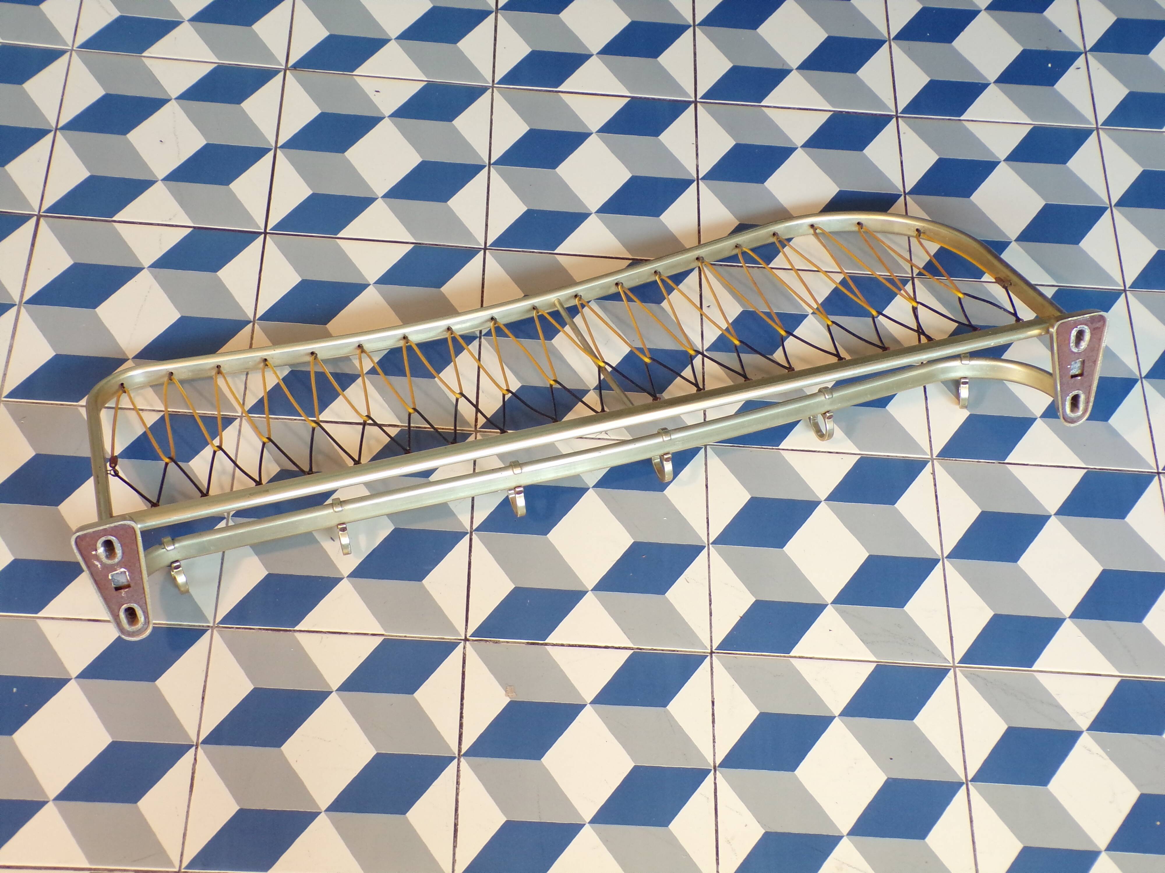 Train luggage rack style coat rack l=84cm