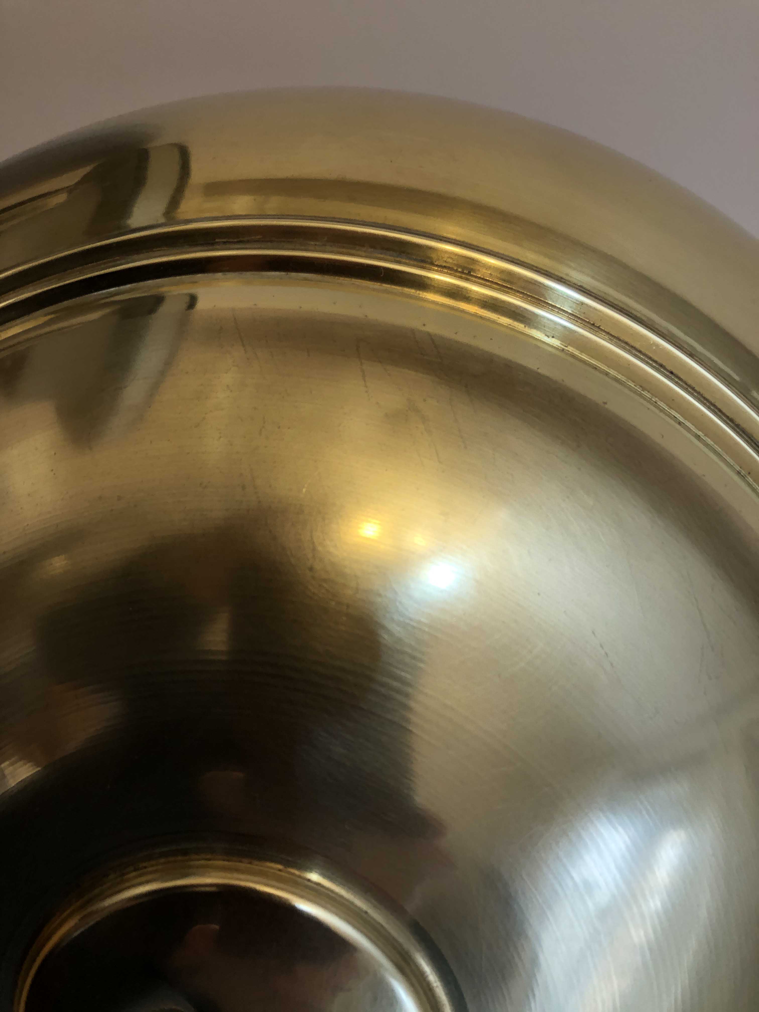 Old brass mushroom lamp 1930