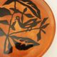 Enamelled ceramic plate signed Jean Lurçat, Sant Vicens, 50s