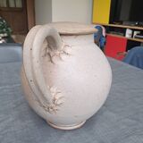 Cruche en terre cuite émaillée