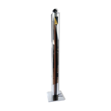 Plexiglass/metal floor lamp 70s