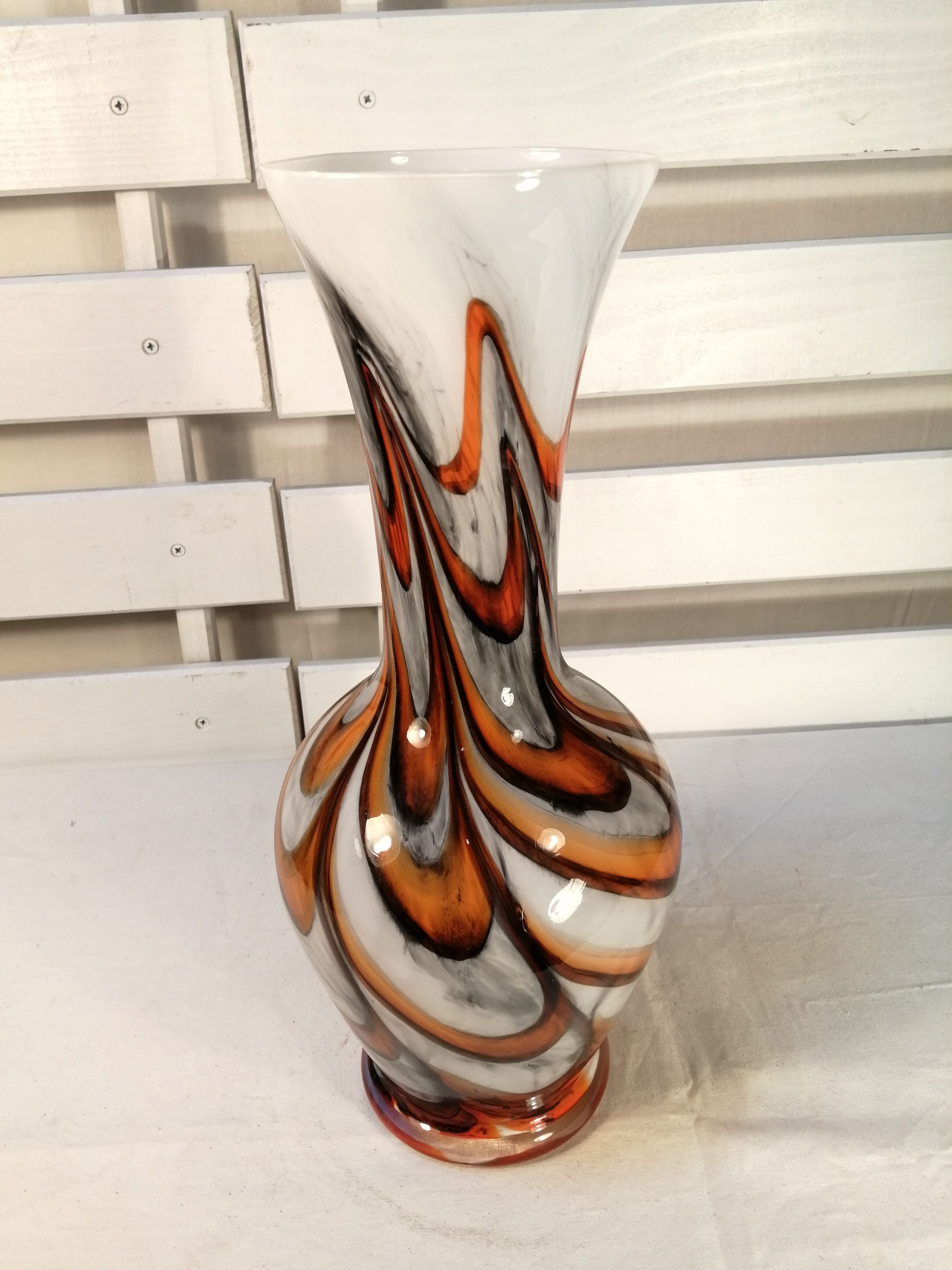 Opaline vase from Florence -Carlo Moretti - Italy - Vintage