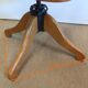 Adjustable office chair, in solid light oak – 1940