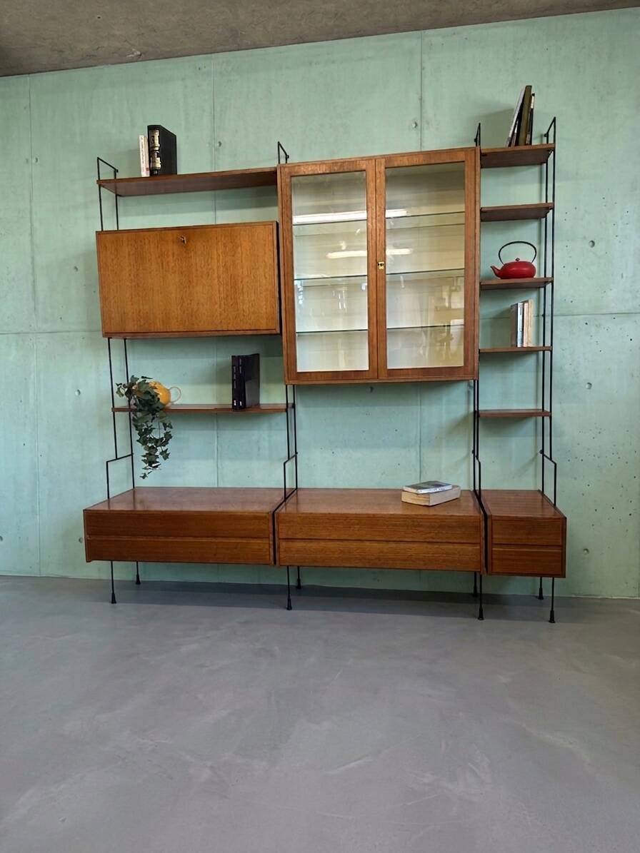 Bookcase DDR Omnia 1960 vintage