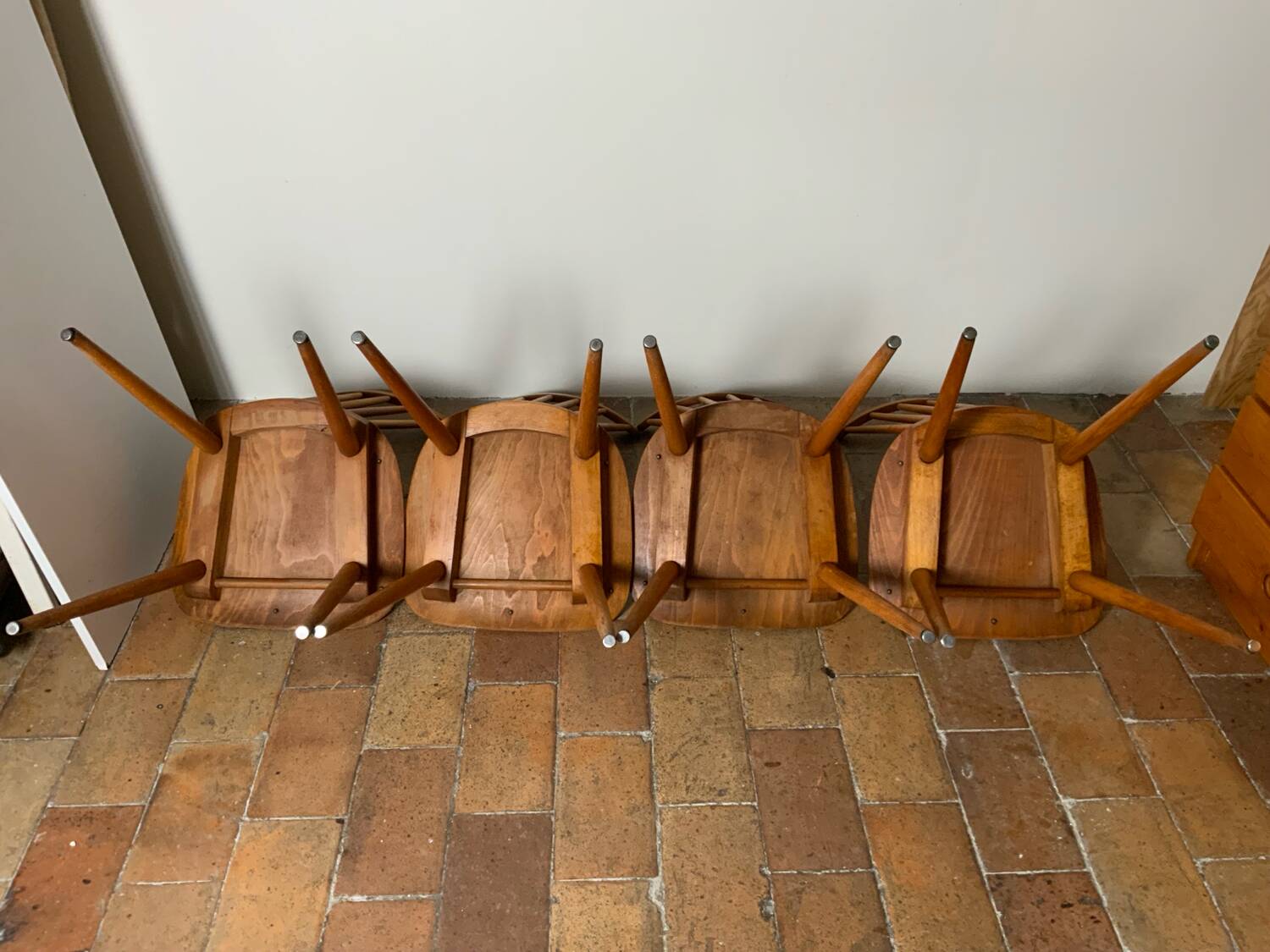 4 Baumann chairs