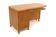 Scandinavian elm desk, by Swedish Modern, Sweden, 1940