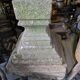 Large fountain stone bird bath