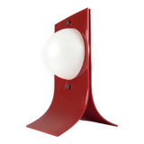 Red Acrylic Area Type Table Lamp by Neal Small, 1960s
