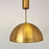 Design Scandinavian style brass pendant - 1960s / Czechoslovakia